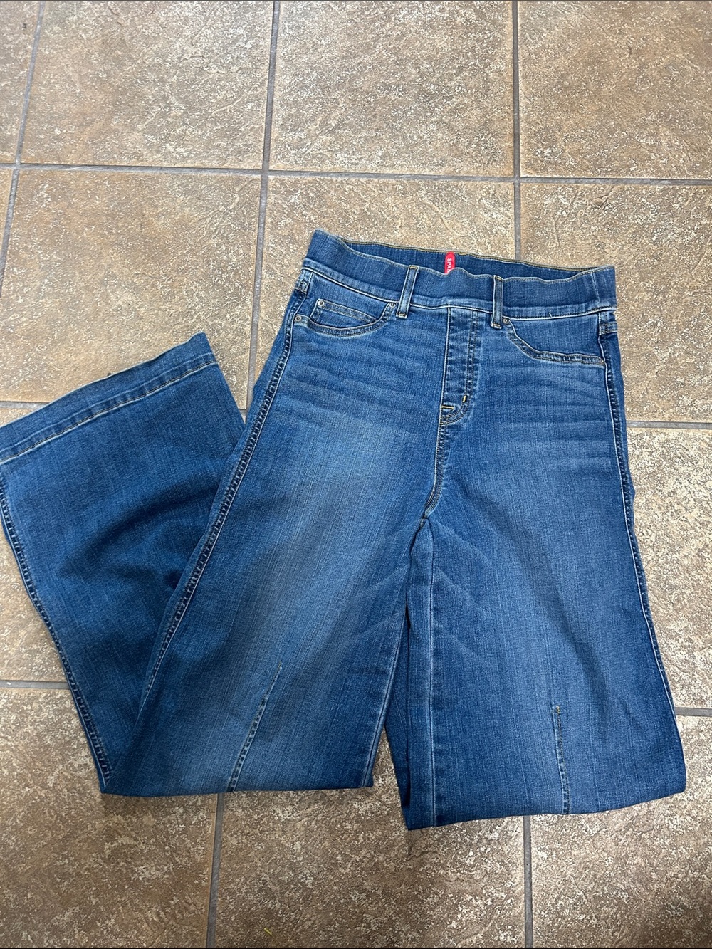 Women's Spanx High Waisted Wide Leg Jeans